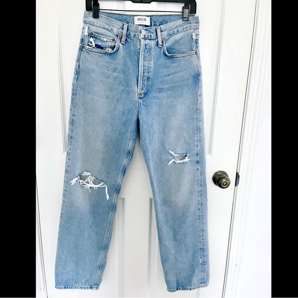 Agolde 90s Mid Rise Loose Fit Jeans